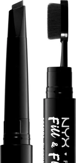 NYX Professional Makeup Fill & Fluff Eyebrow Pomade Pencil - FFEP08 Black - Wenkbrauw Potlood - 0,2 Gr 12 NYX Professional Makeup Fill & Fluff Eyebrow Pomade Pencil - FFEP08 Black - Wenkbrauw Potlood - 0,2 Gr -Cosmeticawinkel 560x1200 1