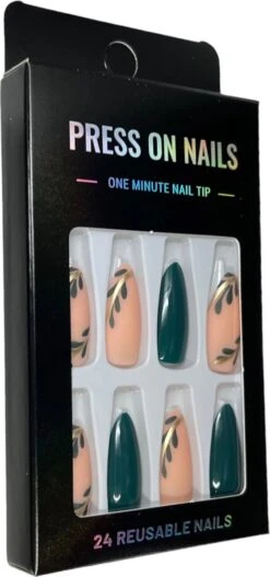 Merkloos Press On Nails - Nep Nagels - Roze Groen - Almond - Manicure - Plak Nagels - Kunstnagels Nailart - Zelfklevend 11 Merkloos Press On Nails - Nep Nagels - Roze Groen - Almond - Manicure - Plak Nagels - Kunstnagels Nailart - Zelfklevend -Cosmeticawinkel 562x1200 3