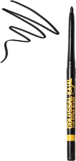Maybelline The Colossal Kajal Oogpotlood - Extra Black 10 Maybelline The Colossal Kajal Oogpotlood - Extra Black -Cosmeticawinkel 571x1200 2