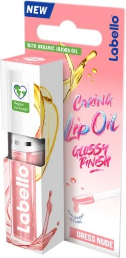 Labello Caring Lip Oil Dress Nude - 5.5 Ml 17 Labello Caring Lip Oil Dress Nude - 5.5 Ml -Cosmeticawinkel 586x1200 1