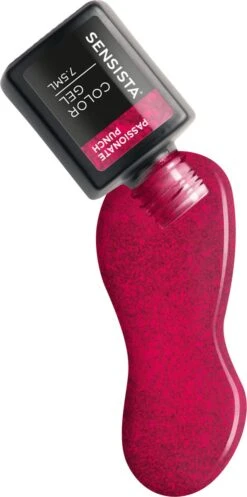 Sensista Color Gel Passionate Punch - Rood/roze Glitter -Cosmeticawinkel 596x1200 1