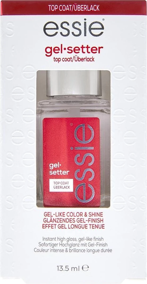 Essie Nagelverzorging - Gel Setter - Topcoat Met Gelglans Finish 7 Essie Nagelverzorging - Gel Setter - Topcoat Met Gelglans Finish - Afbeelding 5