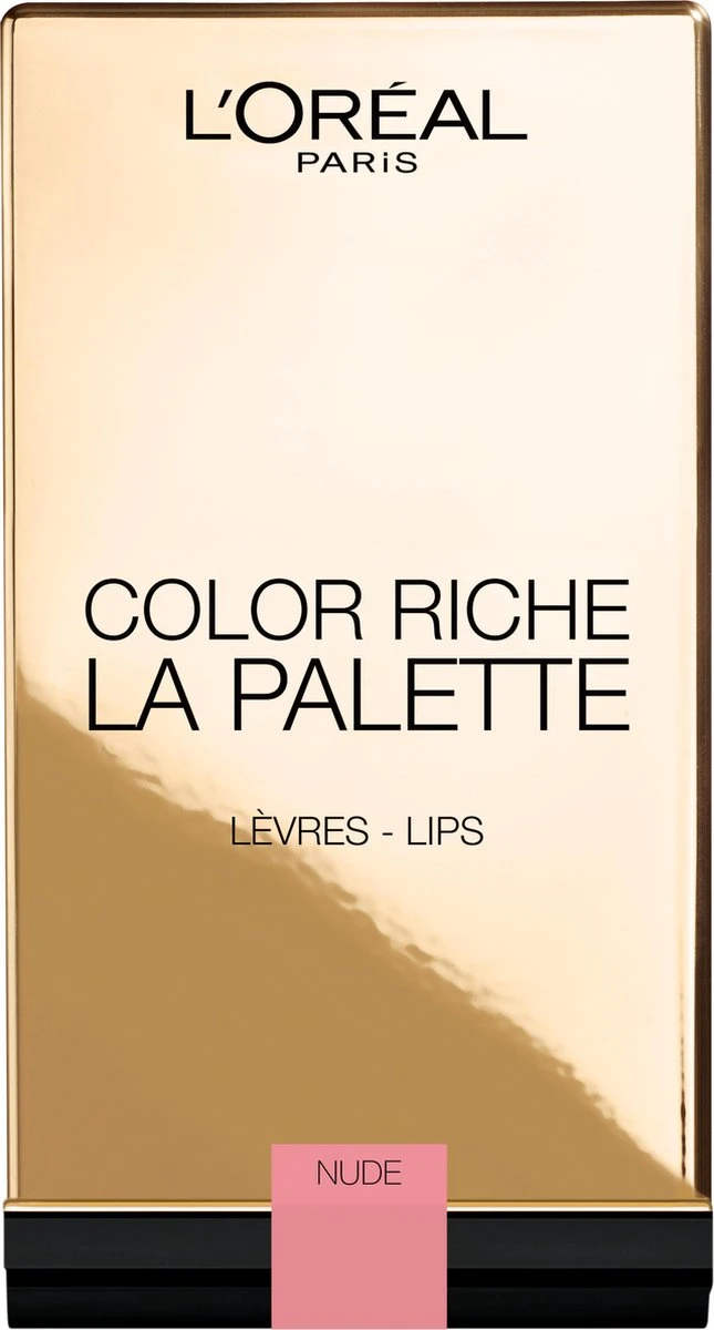 L’Oréal Paris Color Riche Lip Palette - 01 Nude 4 L’Oréal Paris Color Riche Lip Palette - 01 Nude - Afbeelding 2