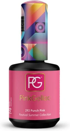 Pink Gellac - Punch Pink - Gellak - Vegan - Roze - Glanzend - 15ml 15 Pink Gellac - Punch Pink - Gellak - Vegan - Roze - Glanzend - 15ml -Cosmeticawinkel 646x1200 4