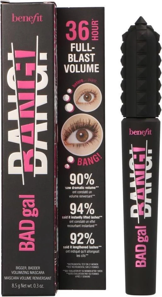 Benefit - Bad Gal BANG! Mascara - 8 G Black 12 Benefit - Bad Gal BANG! Mascara - 8 G Black - Afbeelding 10