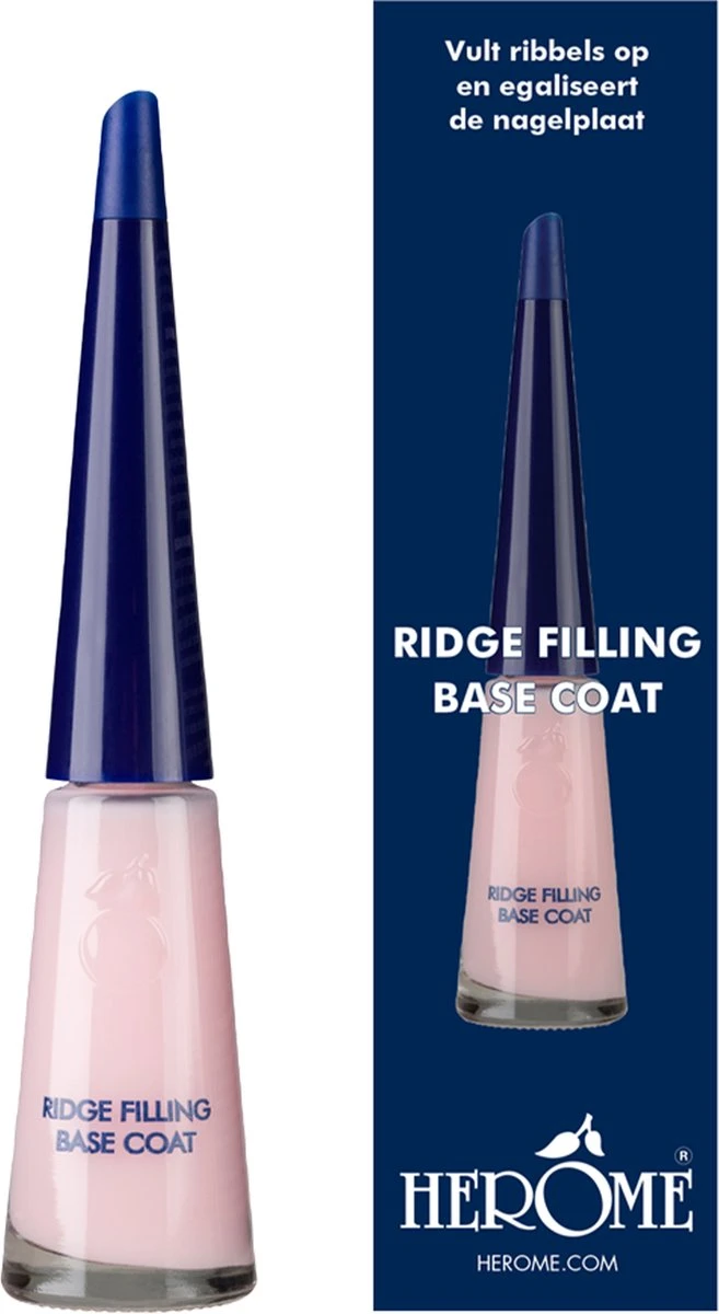 Herome Combi-Pack Voedende Nagelolie & Ridge Filling Base Coat (Nourishing Nail Oil & Ridge Filling Base Coat) - Herstelt Nagels, Maakt De Nagels Veerkrachtig & Vult Oneffenheden Op. Maakt De Nagel Egaal En Glad - 2*10ml. 4 Herome Combi-Pack Voedende Nagelolie & Ridge Filling Base Coat (Nourishing Nail Oil & Ridge Filling Base Coat) - Herstelt Nagels, Maakt De Nagels Veerkrachtig & Vult Oneffenheden Op. Maakt De Nagel Egaal En Glad - 2*10ml. - Afbeelding 2