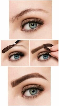 Maybelline Tattoo Brow Peel-Off Wenkbrauwgel - 3 Dark Brown - Bruin -Cosmeticawinkel 669x1200 2