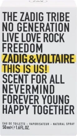 Zadig & Voltaire This Is Us! 50 Ml - Eau De Toilette - Unisex -Cosmeticawinkel 675x1200 5