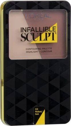 L'Oréal Paris Infallible - 300 Medium - Sculpt Palette 9 L'Oréal Paris Infallible - 300 Medium - Sculpt Palette -Cosmeticawinkel 679x1200