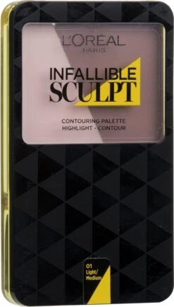 L'Oréal Paris Infallible Sculpt Contouring Palette - 100 Light 9 L'Oréal Paris Infallible Sculpt Contouring Palette - 100 Light -Cosmeticawinkel 683x1200 1