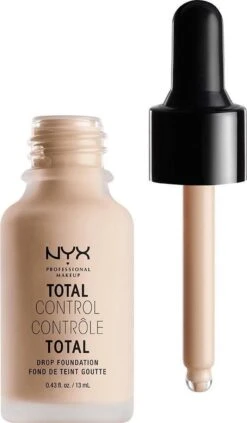 NYX PROFESSIONAL MAKEUP NYX PMU Professional Makeup Total Control Drop Foundation - Porcelain TCDF03 - Foundation - 13 Ml -Cosmeticawinkel 701x1200 2