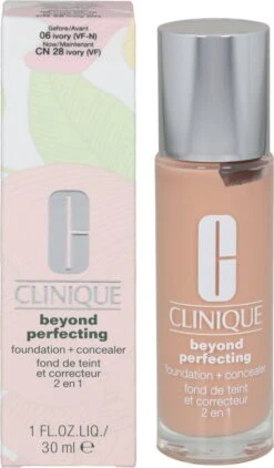 Clinique Beyond Perfecting - Foundation - 06 Ivory -Cosmeticawinkel 703x1200 4