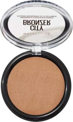 Maybelline City Bronzer Bronzer & Countour Powder - 100 Light Cool - Bronzing En Contouring Poeder - 51,4 Gr. -Cosmeticawinkel 727x1200 1
