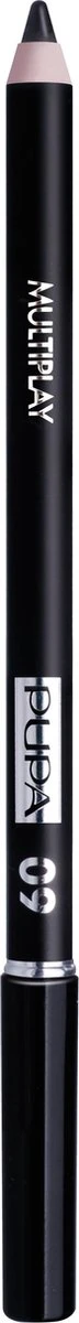 PUPA Milano Multiplay Oogpotlood - 09 Deep Black 5 PUPA Milano Multiplay Oogpotlood - 09 Deep Black - Afbeelding 3