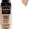 NYX Professional Makeup Can't Stop Won't Stop Foundation - Vanilla CSWSF06 - Full Coverage -Cosmeticawinkel 740x1200