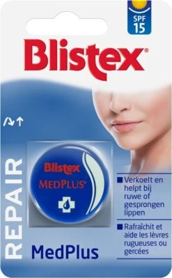 Blistex Med Plus Potje - 7 Gr - Lippenbalsam -Cosmeticawinkel 742x1200