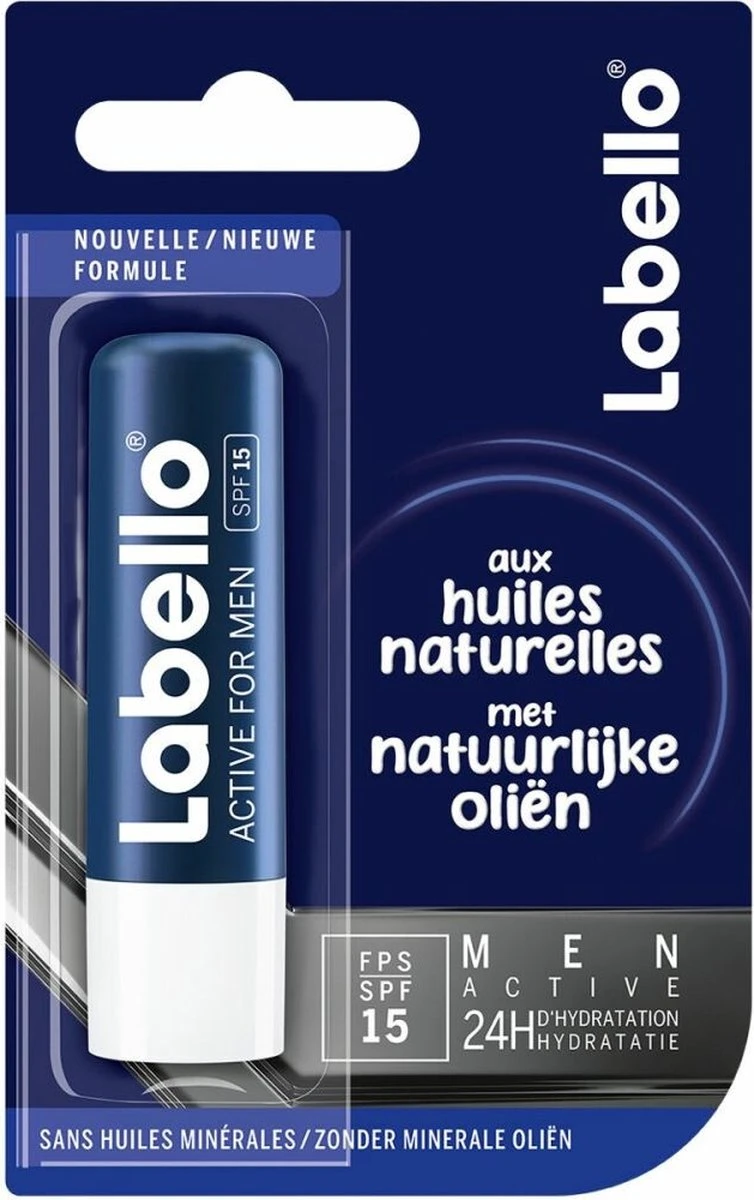 Labello Active For Men - Lippenbalsem 3 Labello Active For Men - Lippenbalsem