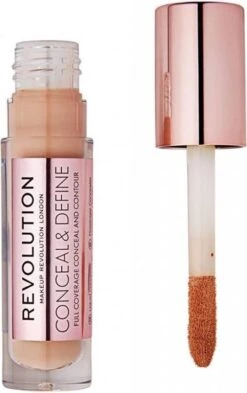 Makeup Revolution - (Conceal & Define Concealer) 3.4 Ml Odstín C11 - 12 Makeup Revolution - (Conceal & Define Concealer) 3.4 Ml Odstín C11 - -Cosmeticawinkel 754x1200 3
