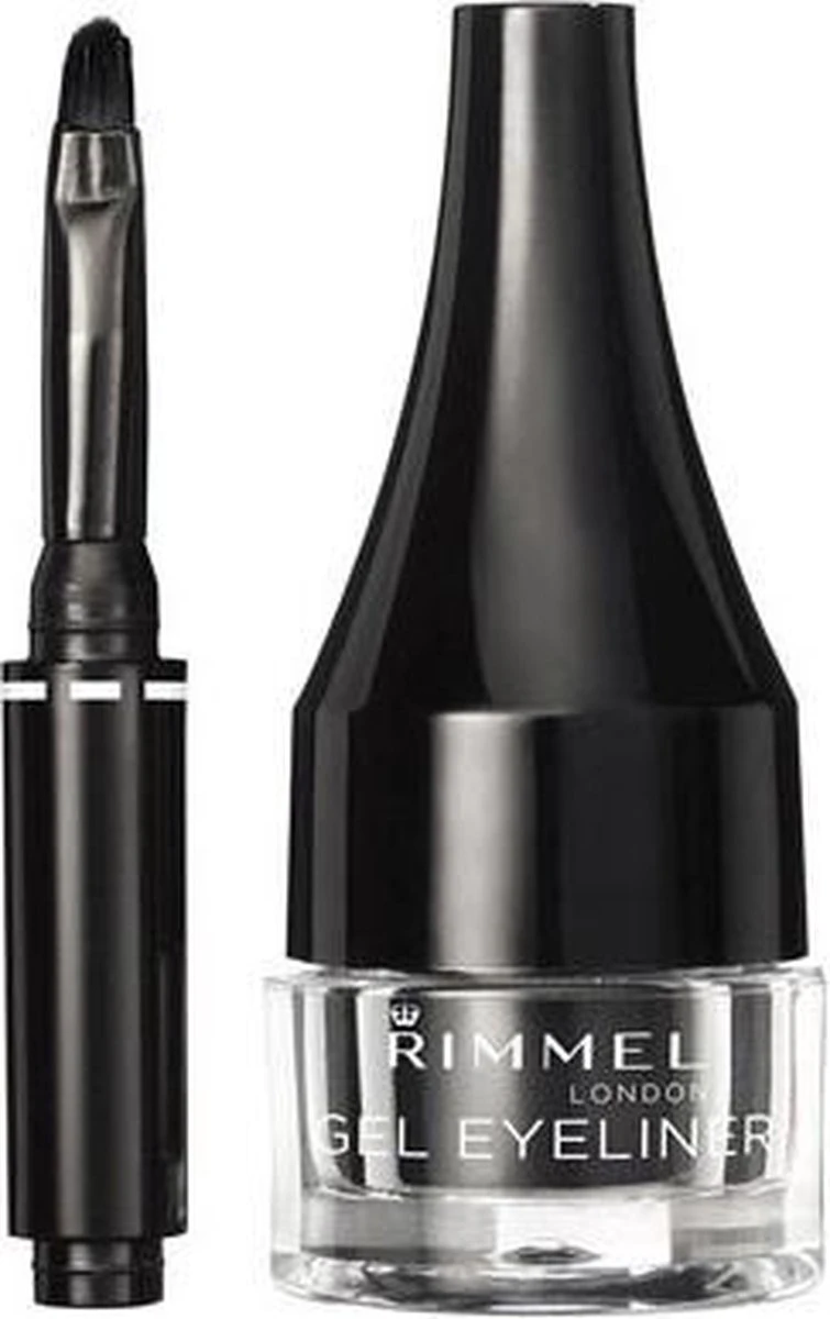 Rimmel London Rimmel Glam'Eyes Gel Pot Liner - Zwart - Eyeliner 3 Rimmel London Rimmel Glam'Eyes Gel Pot Liner - Zwart - Eyeliner