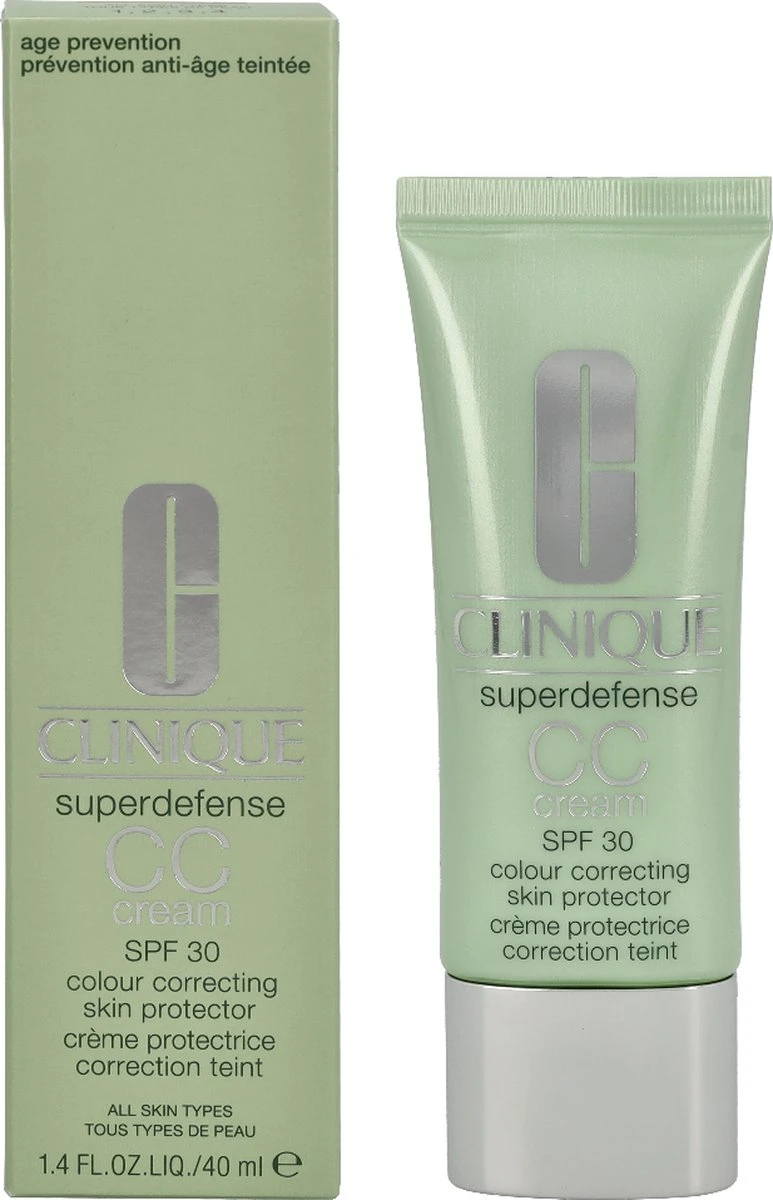 Clinique Superdefense CC Cream SPF30 - 03 Light Medium - 40 Ml 4 Clinique Superdefense CC Cream SPF30 - 03 Light Medium - 40 Ml - Afbeelding 2