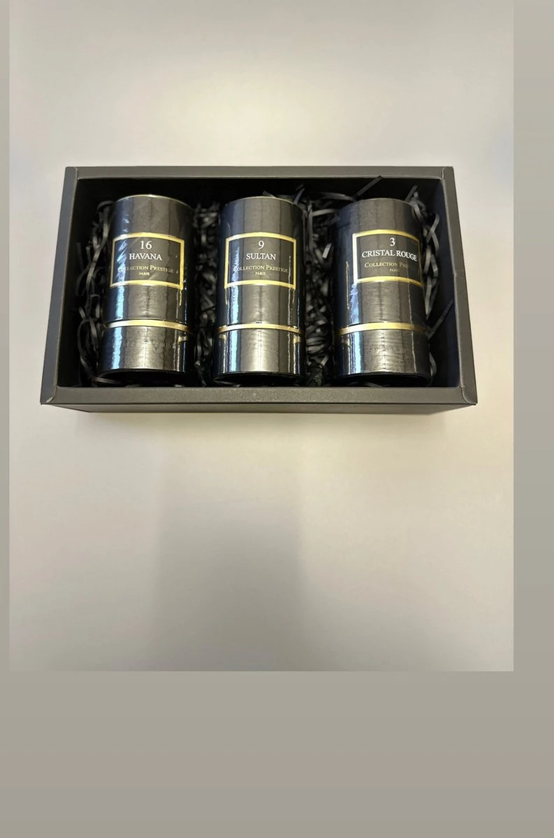 3x Bestsellers Collection Prestige Geschenkset ( Sultan - Cristal Rouge - Havana ) 3 3x Bestsellers Collection Prestige Geschenkset ( Sultan - Cristal Rouge - Havana )