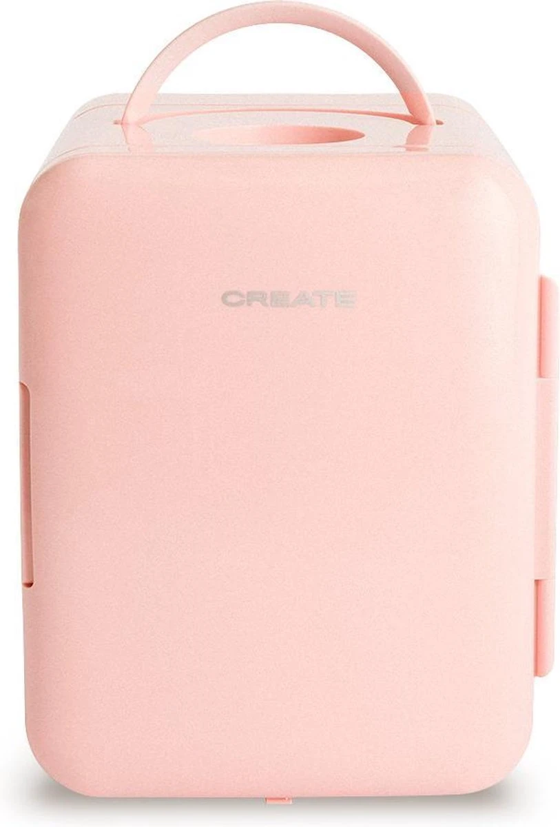 CREATE KOELKAST MINI BOX - Minikoelkast Voor Cosmetica 4L - Koud En Warm - Pastel Roze 3 CREATE KOELKAST MINI BOX - Minikoelkast Voor Cosmetica 4L - Koud En Warm - Pastel Roze