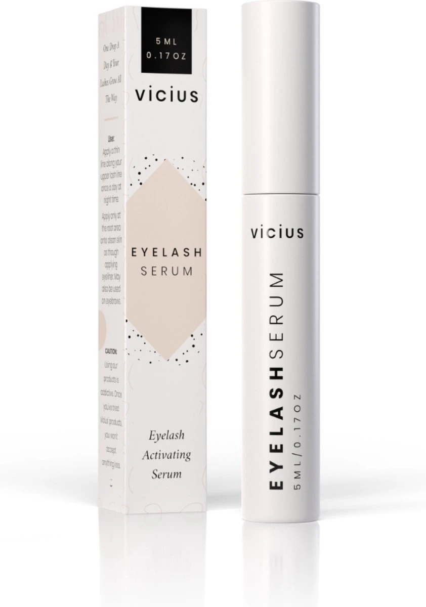Wimperserum Van Vicius - Eyelash Serum Voor Wimper Groei - Vollere En Langere Wimpers - 5ML 3 Wimperserum Van Vicius - Eyelash Serum Voor Wimper Groei - Vollere En Langere Wimpers - 5ML