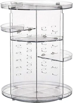 Make Up Organizer - 360 Graden Roterend - Beauty Voor Cosmetica - Opbergdoos Cosmetica - Make Up Organizer Transparant - Parfum Organizer -Cosmeticawinkel 847x1200 1