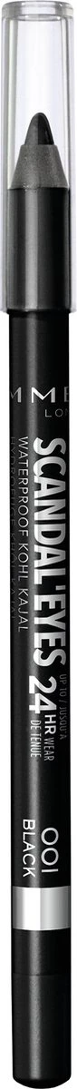 Rimmel London Scandal'Eyes Waterproof Kohl Oogpotlood - Black 7 Rimmel London Scandal'Eyes Waterproof Kohl Oogpotlood - Black - Afbeelding 5