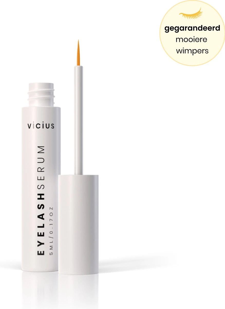 Wimperserum Van Vicius - Eyelash Serum Voor Wimper Groei - Vollere En Langere Wimpers - 5ML 4 Wimperserum Van Vicius - Eyelash Serum Voor Wimper Groei - Vollere En Langere Wimpers - 5ML - Afbeelding 2