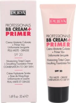 Pupa Milano BB Cream + Primer For Combination To Oily Skin - 001 Nude -Cosmeticawinkel 880x1200 2