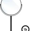 Omliox Make Up En Scheer Spiegel - Ronde Standspiegel - 10x Vergroting - Ø19cm - Mat Zwart 1 Omliox Make Up En Scheer Spiegel - Ronde Standspiegel - 10x Vergroting - Ø19cm - Mat Zwart -Cosmeticawinkel 881x1200