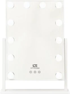 United Entertainment - Hollywood Spiegel Met 12 LEDs - 36x47,5 Cm - Wit 16 United Entertainment - Hollywood Spiegel Met 12 LEDs - 36x47,5 Cm - Wit -Cosmeticawinkel 900x1200 13