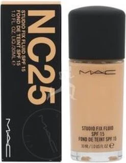 MAC Cosmetics Studio Fix Fluid Foundation - NC25 27 MAC Cosmetics Studio Fix Fluid Foundation - NC25 -Cosmeticawinkel 926x1200