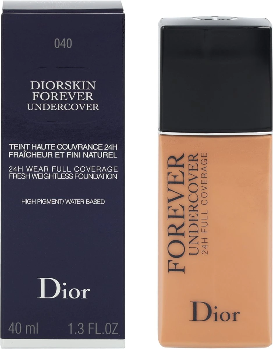 Dior - Diorskin Forever Undercover Foundation - 040 Honey Beige 5 Dior - Diorskin Forever Undercover Foundation - 040 Honey Beige - Afbeelding 3