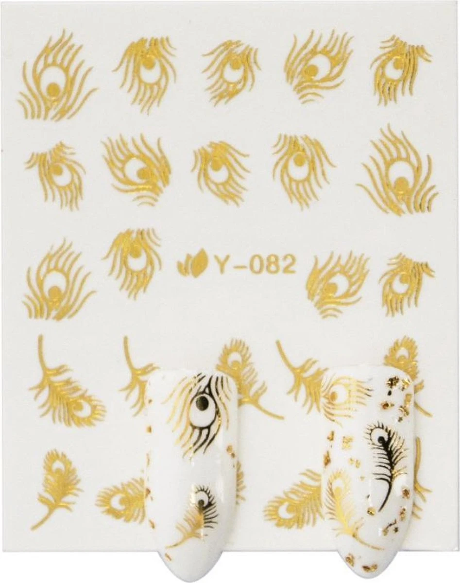 GUAPÀ - Nail Art Nagel Sjabloon Stickers 30 Vellen - Zelfklevende Nagelstickers & Nageldecoratie 3D Goud En Zilver 9 GUAPÀ - Nail Art Nagel Sjabloon Stickers 30 Vellen - Zelfklevende Nagelstickers & Nageldecoratie 3D Goud En Zilver - Afbeelding 8