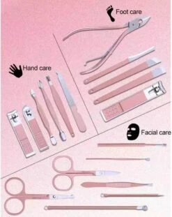 Luxe 18-delige Manicure Set - Manicure Pedicure Set- Nagelverzorging- Met Opbergetui 20 Luxe 18-delige Manicure Set - Manicure Pedicure Set- Nagelverzorging- Met Opbergetui -Cosmeticawinkel 954x1200 3