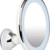 Merkloos Make-Up Spiegel Met Led Verlichting En Zuignap - 360° Verstelbaar 10x Vergroot -Cosmeticawinkel 976x1200 3