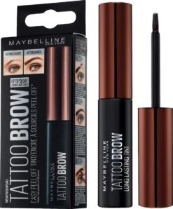 Maybelline Tattoo Brow Peel-Off Wenkbrauwgel - 3 Dark Brown - Bruin -Cosmeticawinkel 993x1200 1