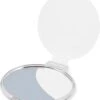 Merkloos Spiegeltje - Mini Spiegel - Zak Spiegel - Make Up Spiegeltje - Klapspiegel – Mat Wit -Cosmeticawinkel 996x1200 1