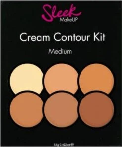 Sleek Cream Contour Kit - Medium -Cosmeticawinkel 999x1200